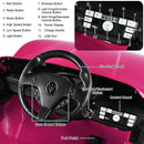 12V Kids Ride On Car Licensed Maserati GranCabrio with Remote Control-Pink