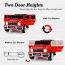 12V 2 Seats Kids Licensed Mercedes Benz G63 Ride On Car-Red
