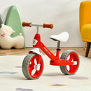 Kids Balance Training Bicycle with Adjustable Handlebar and Seat-Red