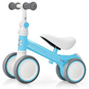 Baby Balance Bike with Adjustable seat and Handlebar for 6 - 24 Months-Blue
