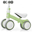 Baby Balance Bike with Adjustable seat and Handlebar for 6 - 24 Months-Green