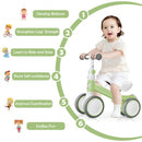 Baby Balance Bike with Adjustable seat and Handlebar for 6 - 24 Months-Green