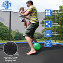 8-10-12-14-15-16Feet Outdoor Trampoline Bounce Combo with Safety Closure Net Ladder-16 ft