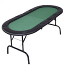 8 Players Texas Holdem Foldable Poker Table