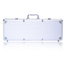 500 Chips Poker Dice Chip Set w- Silver Aluminum Case