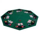 48" 8 Players Octagon Fourfold Poker Table Top