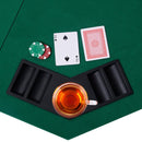 48" 8 Players Octagon Fourfold Poker Table Top