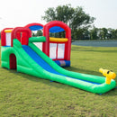 Inflatable Moonwalk Slide Bounce House with Storage Bag
