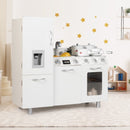 Kids Pretend Kitchen Playset Cooking Toys Toddler Cookware Gift