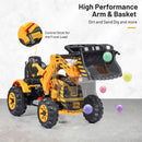 12 V Battery Powered Kids Ride on Dumper Truck-Yellow