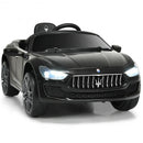 12 V Remote Control Maserati Licensed Kids Ride on Car-Black