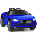 12 V Remote Control Maserati Licensed Kids Ride on Car-Blue