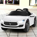 12V Remote Control Maserati Licensed Kids Ride on Car-White