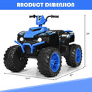 12V Kids 4-Wheeler ATV Quad Ride On Car -Navy