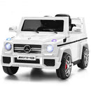 Mercedes Benz G65 Licensed Remote Control Kids Riding Car-White