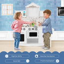 Wooden Kids Kitchen with Washing Machine