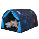 Kids Galaxy Starry Sky Dream Portable Play Tent with Double Net Curtain-Blue