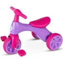 2 in 1 Toddler Tricycle Balance Bike Scooter Kids Riding Toys w- Sound & Storage-Pink
