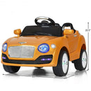 6V Kids Ride on Car RC Remote Control with MP3-Golden